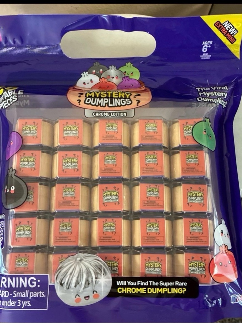 RMS Crazy Fun Extra Mini Dumplings Chrome Edition 25 pack - Picture 3 of 3